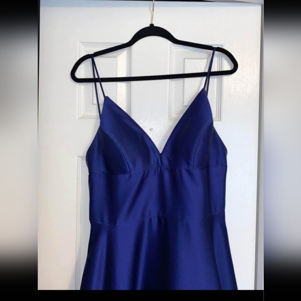 Betsy & Adam Royal Blue Dress - Picture 2 of 8